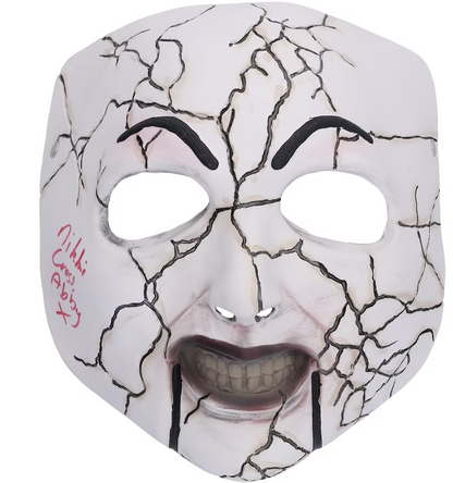 Nikki Cross Signed Abby The Witch Replica Mask Auto Fanatics COA WWE