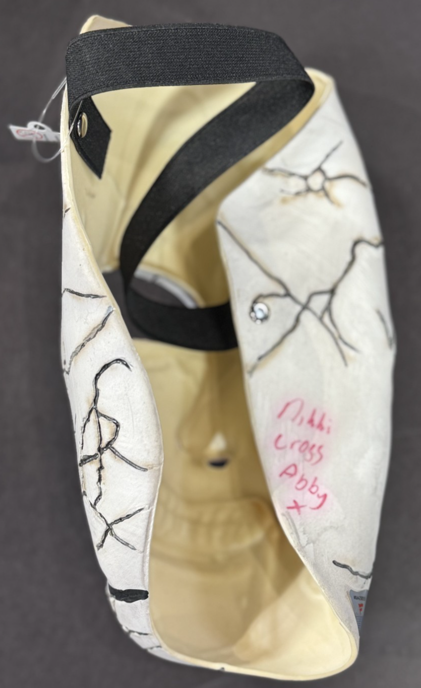 Nikki Cross Signed Abby The Witch Replica Mask Auto Fanatics COA WWE