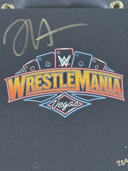 Jey Uso Signed Wrestlemania 41 Turnbuckle LE /41 Auto Fanatics WWE Under Wraps