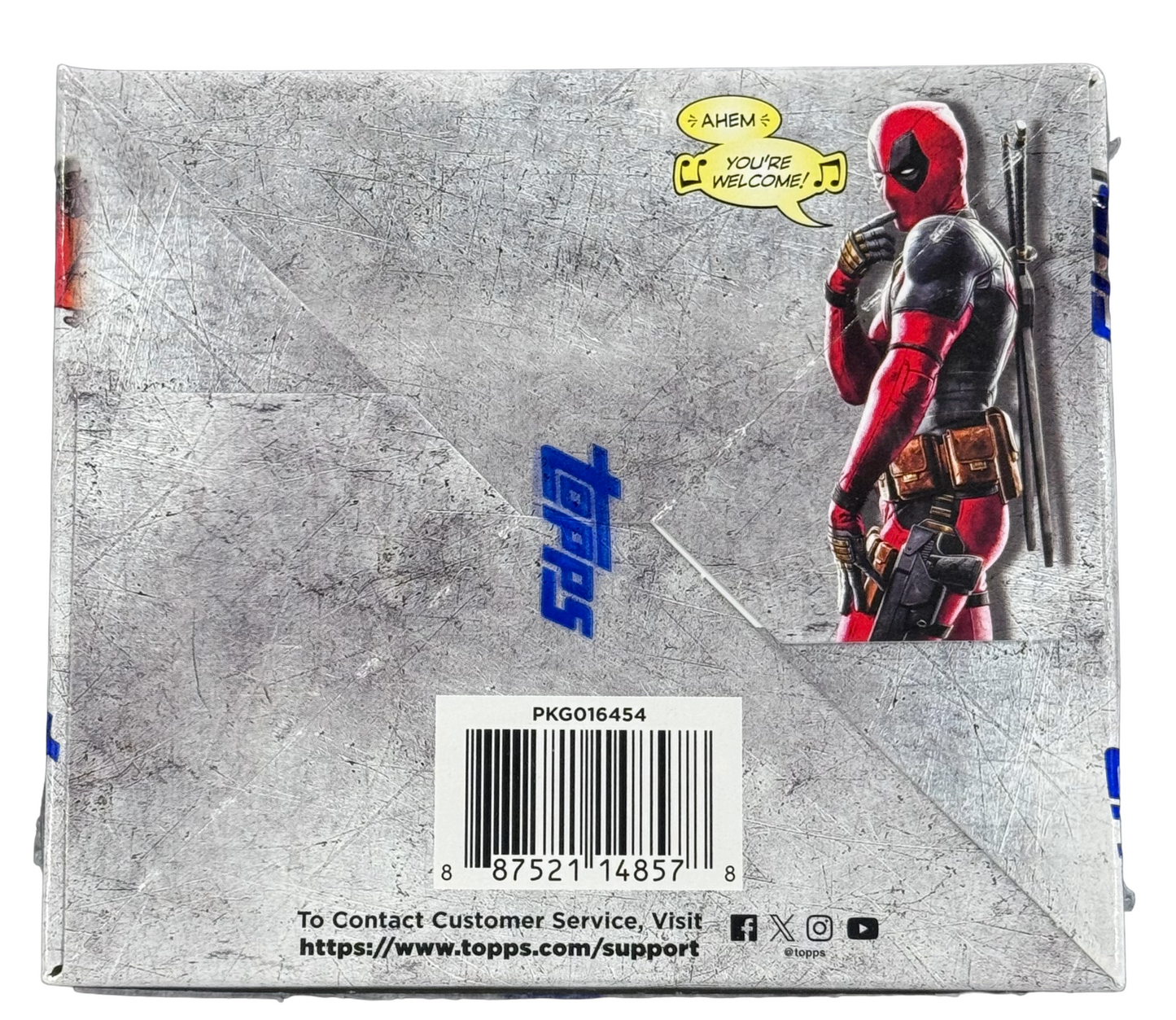 2025 Topps Chrome Deadpool Hobby Box Factory Sealed