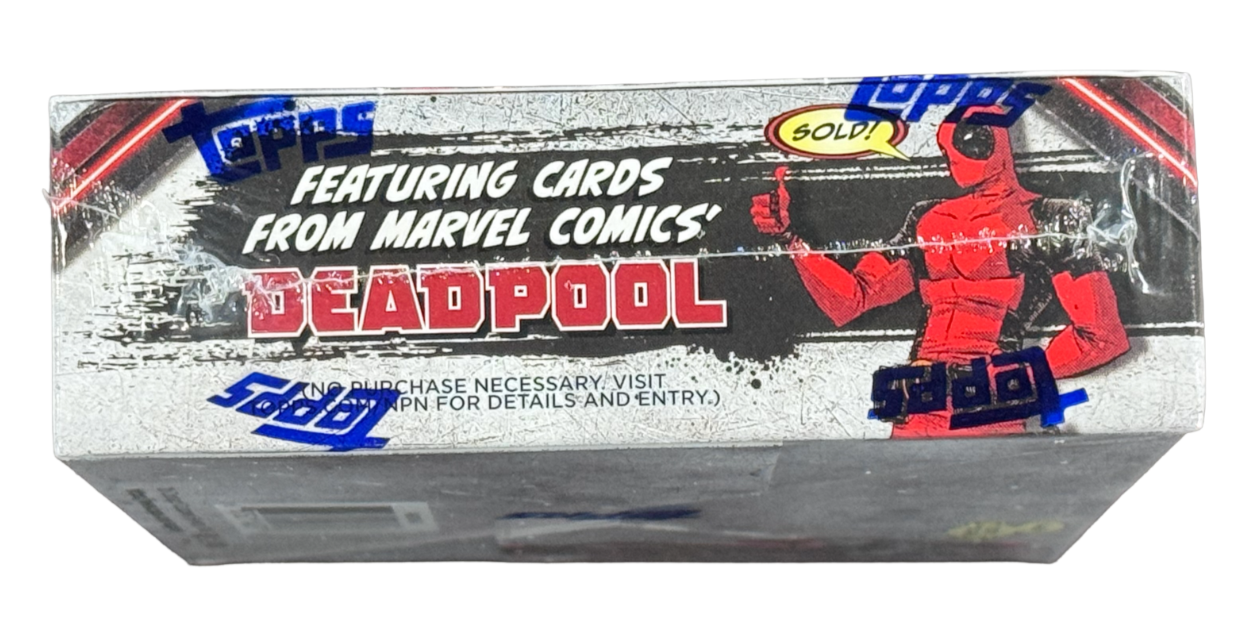 2025 Topps Chrome Deadpool Hobby Box Factory Sealed