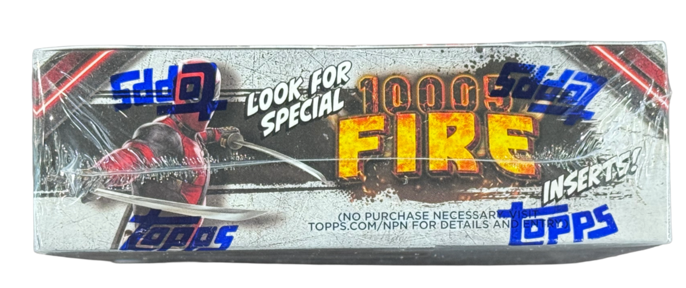 2025 Topps Chrome Deadpool Hobby Box Factory Sealed