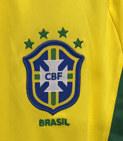 Roberto Carlos Signed Nike  #6 Brazil National Team Soccer Jersey Auto BAS COA