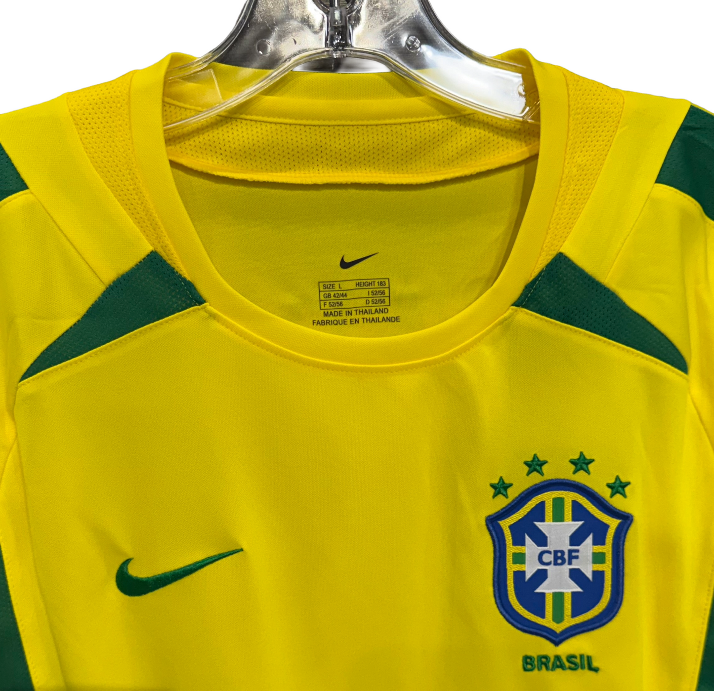 Roberto Carlos Signed Nike  #6 Brazil National Team Soccer Jersey Auto BAS COA