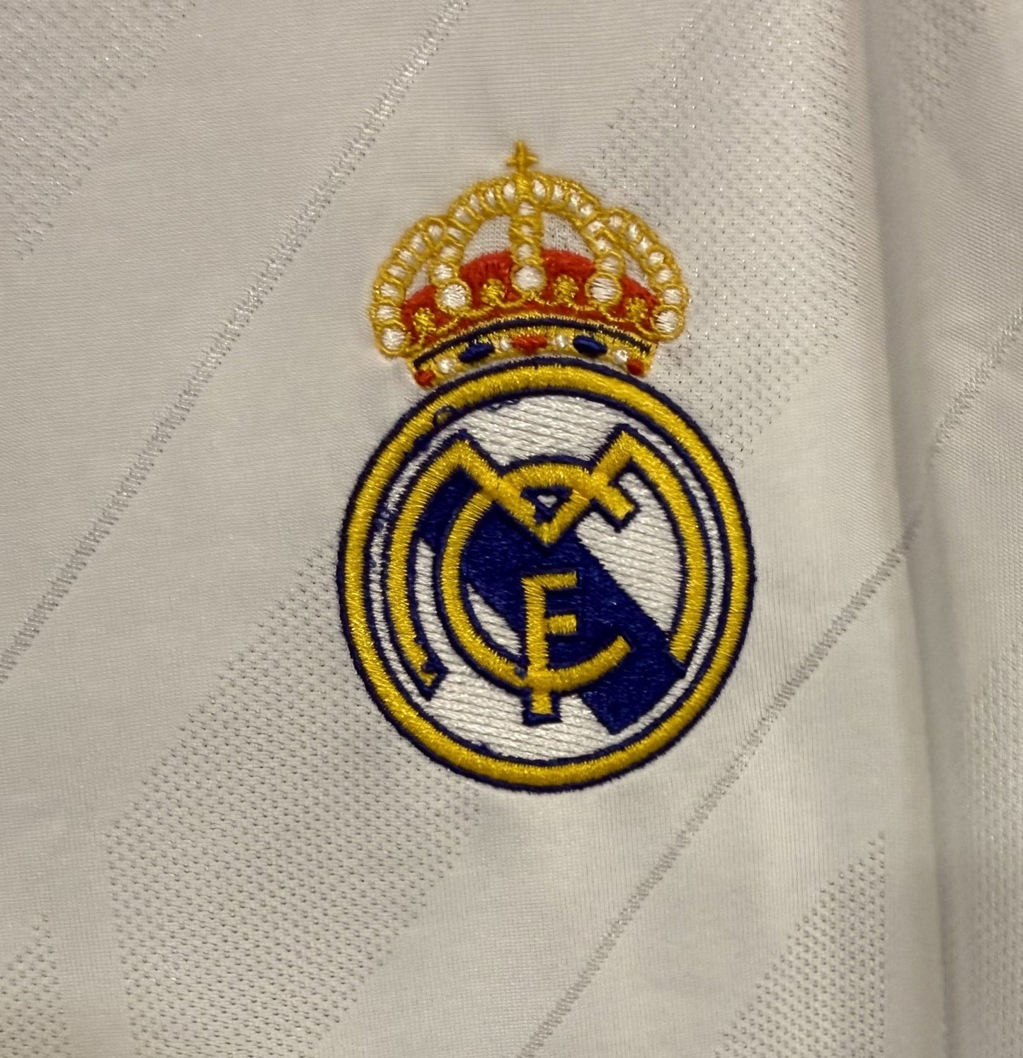 Cristiano Ronaldo Signed White Adidas Soccer Jersey #7 Real Madrid Auto BAS COA