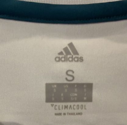 Cristiano Ronaldo Signed White Adidas Soccer Jersey #7 Real Madrid Auto BAS COA
