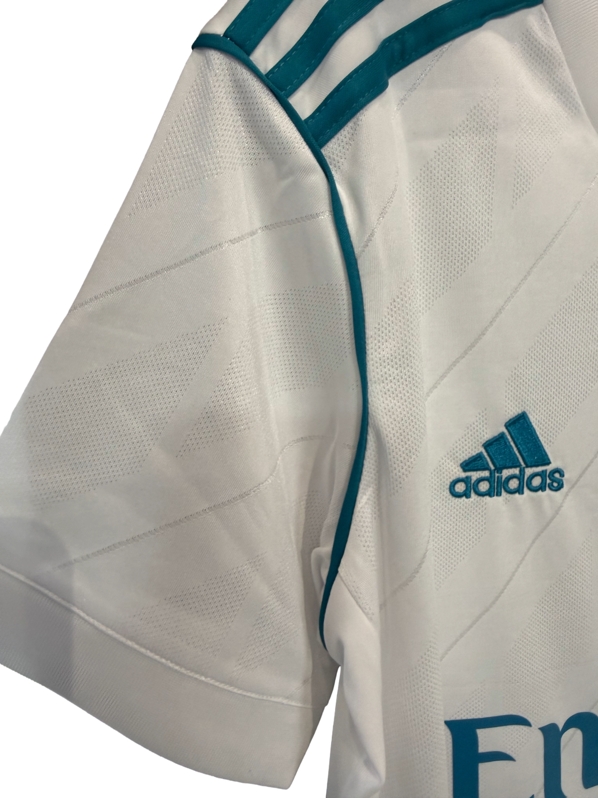 Cristiano Ronaldo Signed White Adidas Soccer Jersey #7 Real Madrid Auto BAS COA