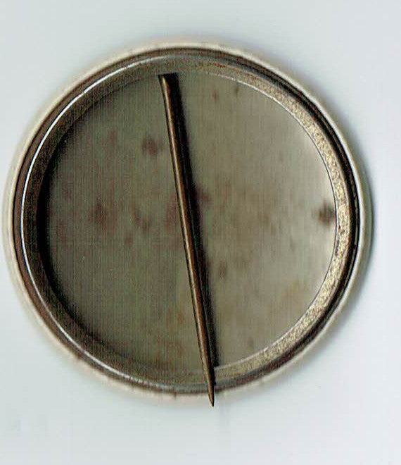 1950s Brooklyn Dodgers Vintage Crossing Bats Pin Button NM RARE 1.75"
