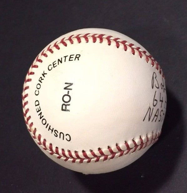 Bob Lennon Signed 64 HR 1954 AA League ONL Baseball NY Giants Auto CBM COA