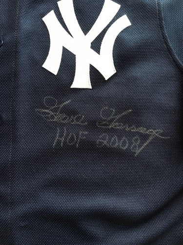 Goose Gossage Signed majestic warmup Yankees Jersey goose holo coa HOF 2008 auto