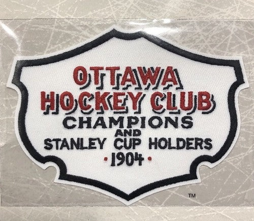 1904 Ottawa Silver Seven Patch NHL Patch Collection Stanley Cup Champions 8x6