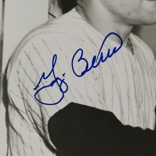 Yogi Berra Tommy Heinrich Byrne Yankees signed 8x10 photo framed 3 auto JSA COA