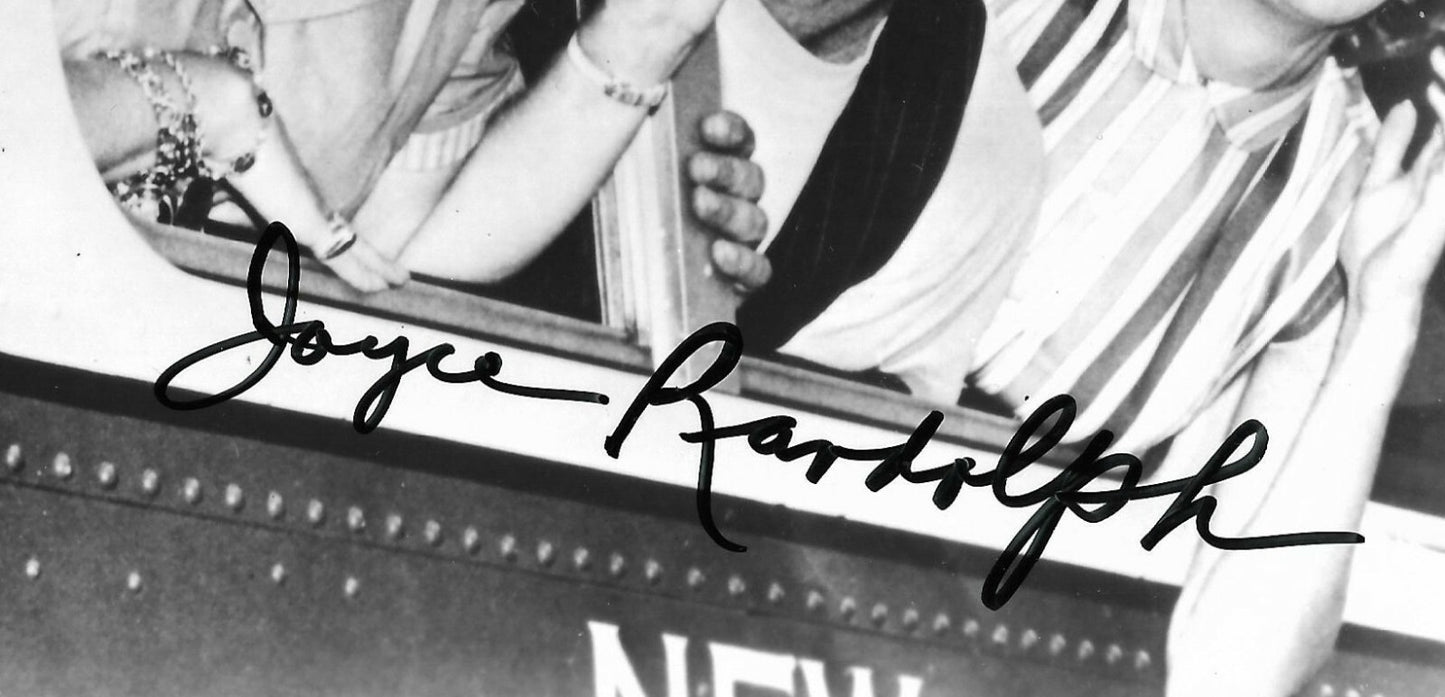 Art Carney Joyce Randolph signed 8x10 Honeymooners photo framed 2 auto PSA LOA
