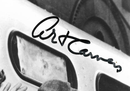 Art Carney Joyce Randolph signed 8x10 Honeymooners photo framed 2 auto PSA LOA