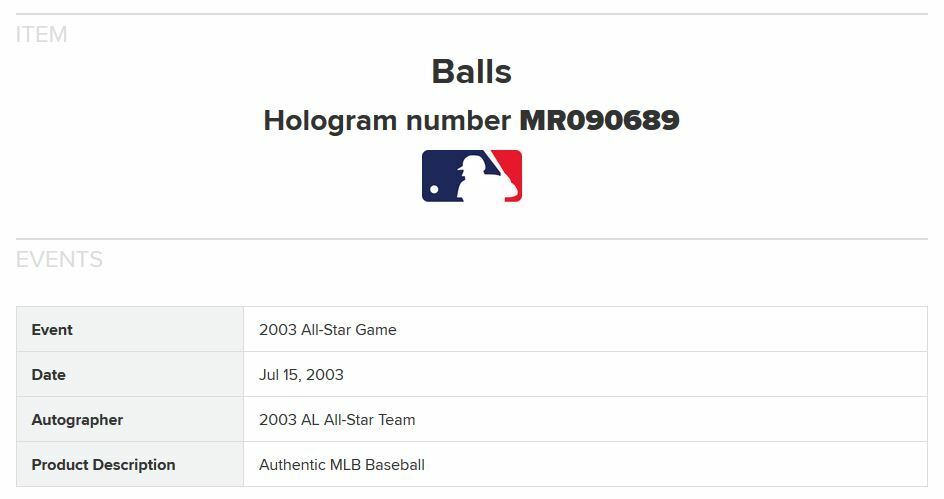 2003 All Star Game Team Signed Baseball 24 auto Ichiro Roy Halladay MLB Holo COA