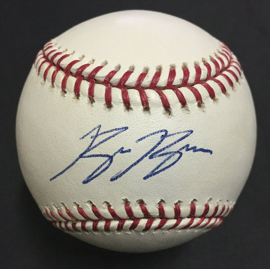 Ryan Braun Brewers signed Official MLB Baseball autograph Agent COA