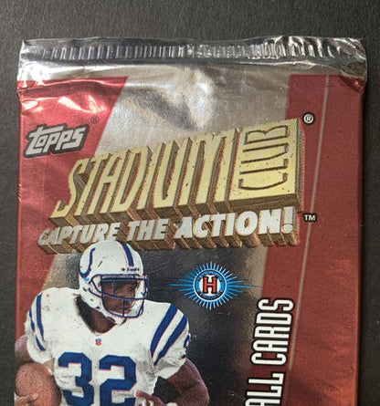 2001 Topps Stadium Football Factory Hobby Sealed Pack Drew Brees Rookie Psa 10 ?