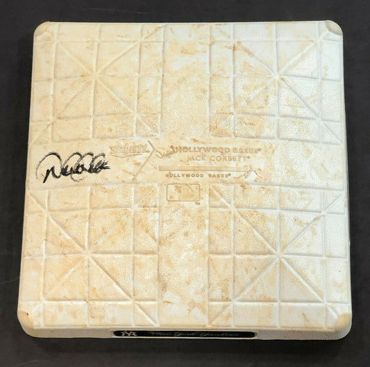 Derek Jeter Yankees Signed 7/27/2014 Final Season Game Used Base MLB Steiner JSA