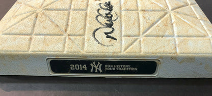 Derek Jeter Yankees Signed 7/27/2014 Final Season Game Used Base MLB Steiner JSA