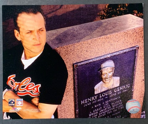 CAL RIPKEN JR 8X10 Photo File Orioles Licensed Mlb Holo Lou Gehrig Monument