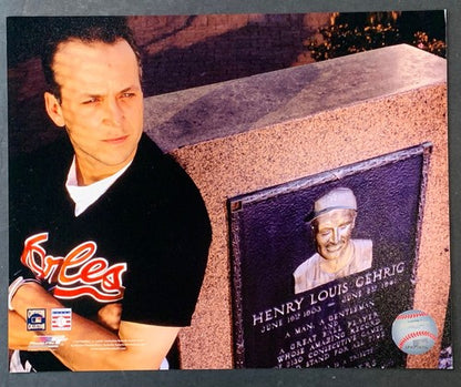 CAL RIPKEN JR 8X10 Photo File Orioles Licensed Mlb Holo Lou Gehrig Monument