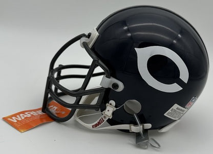 Dick Butkus Signed Bears Riddell Throwback Mini Helmet Auto Mounted Memories HOF