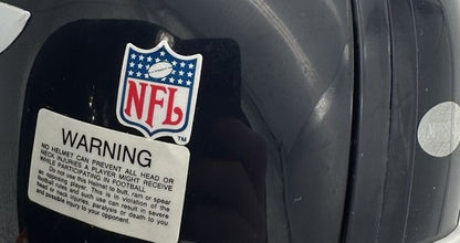 Dick Butkus Signed Bears Riddell Throwback Mini Helmet Auto Mounted Memories HOF