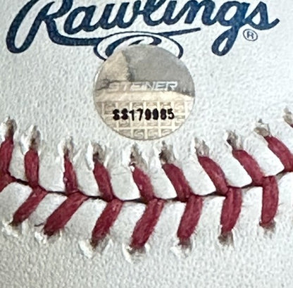 Paul O`neill Signed Mlb Baseball Yankees 5x Ws WARRIOR Stat Auto Steiner Coa /21
