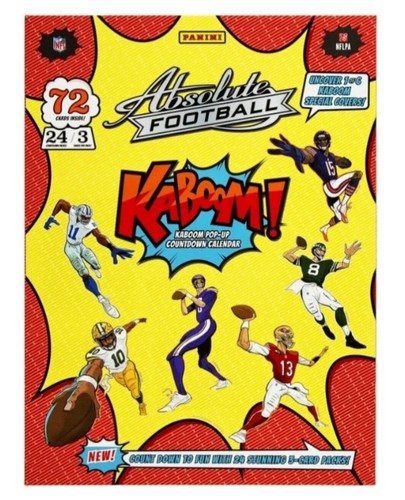 2024 Panini Absolute Football Kaboom! Countdown Calendar Box Factory Sealed RCs