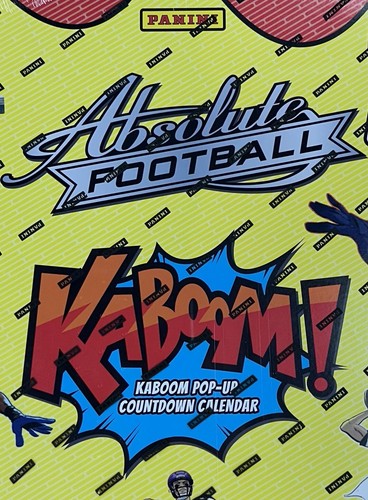 2024 Panini Absolute Football Kaboom! Countdown Calendar Box Factory Sealed RCs