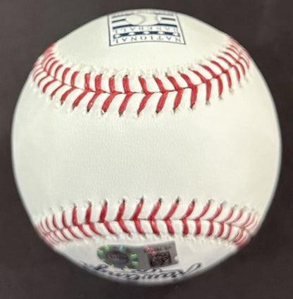Derek Jeter Signed Official MLB HOF Logo Baseball NY Yankees Auto MLB Holo COA