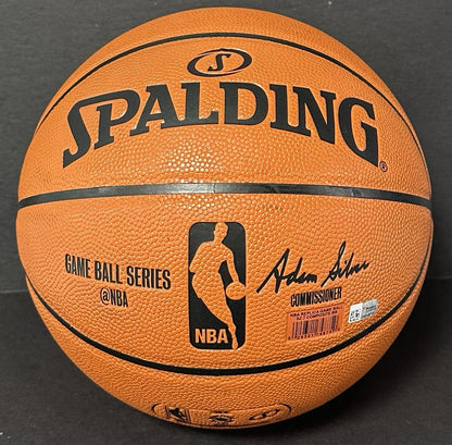Stephen Curry Signed Spalding Basketball 73-9 Warriors Record /73 Auto Fanatics