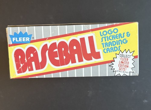 1989 Fleer Baseball Wax Box From Fresh Case Bill Ripken FF Error 90101 Confirmed