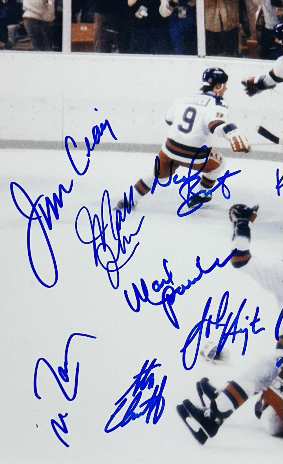 1980 USA Hockey Miracle Team Signed All 20 16x20 Framed Photo Believe Auto PSA