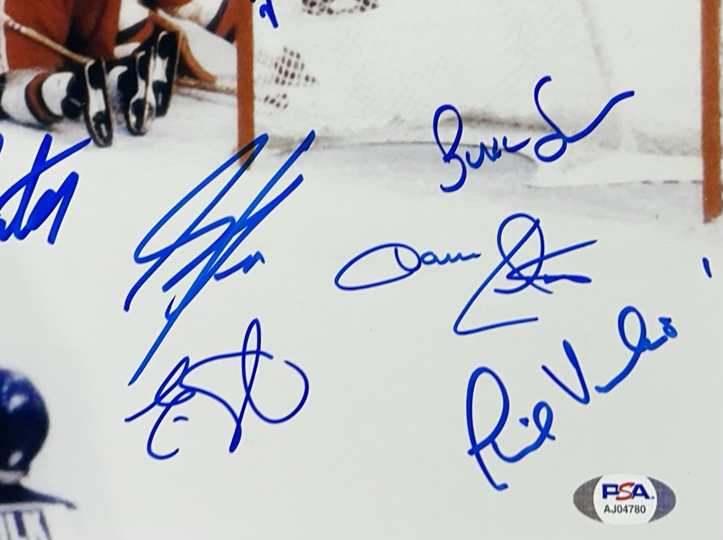 1980 USA Hockey Miracle Team Signed All 20 16x20 Framed Photo Believe Auto PSA
