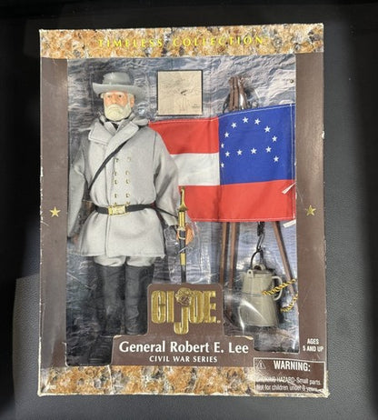 GI Joe General Robert E. Lee Civil War Series Timeless 12" Hasbro 1998 New Nib