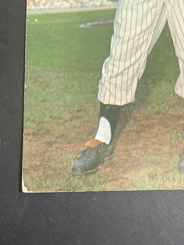 1953 - 55 DORMAND Mickey Mantle 6x9 GIANT POSTCARD Card Bat On Shoulder
