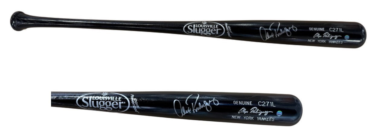 Alex Rodriguez Signed Louisville Slugger C27I 34” Game Model Bat Steiner Coa