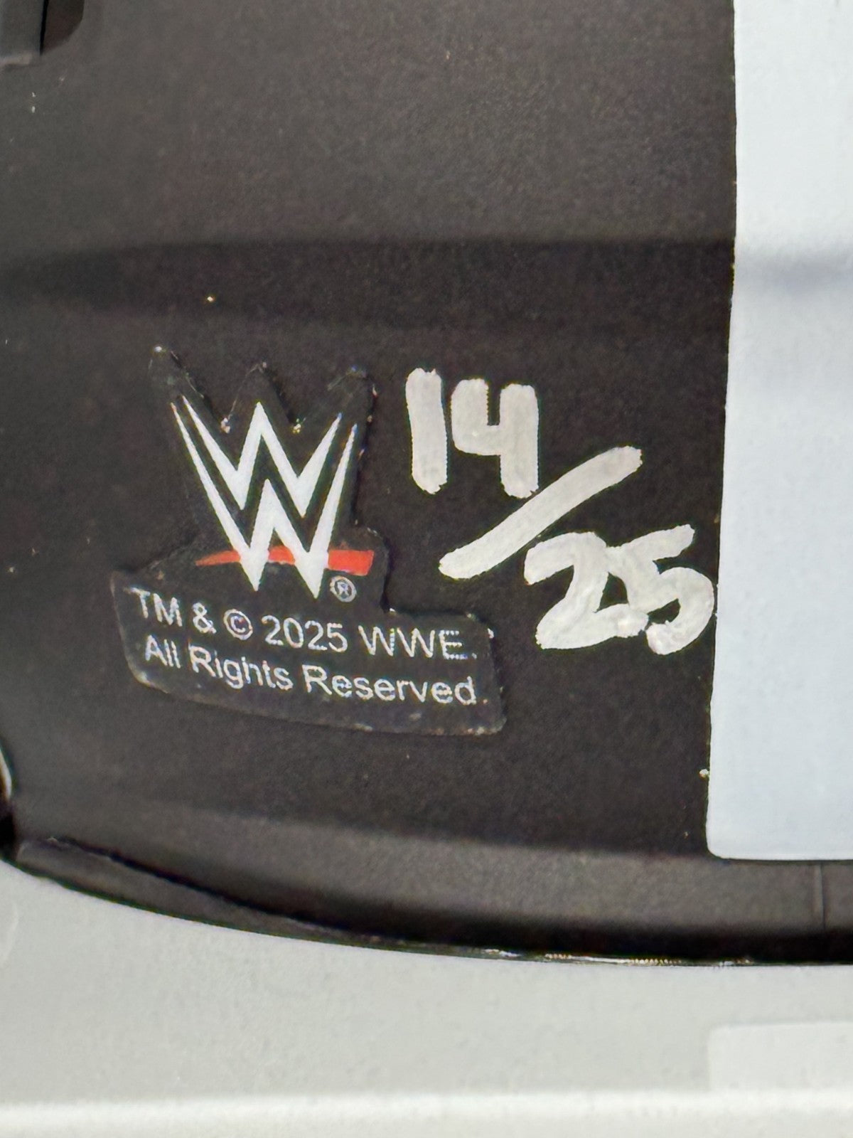 Nikki Bella Signed Riddell Wrestlemania 42 Mini Helmet LE /25 Auto Fanatics COA