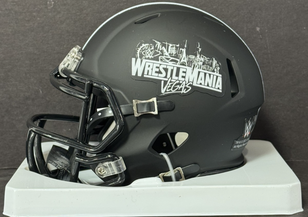 Nikki Bella Signed Riddell Wrestlemania 42 Mini Helmet LE /25 Auto Fanatics COA