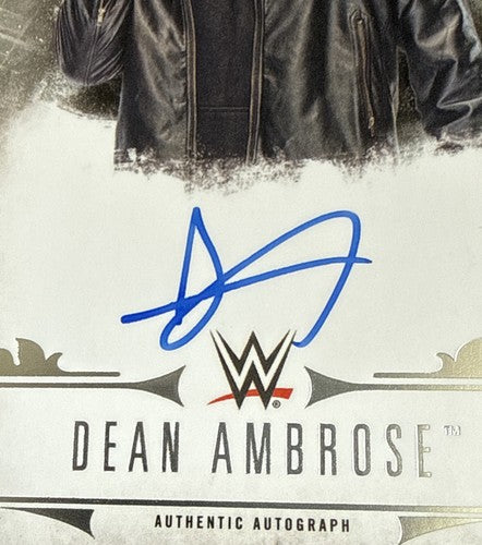 2016 Topps WWE Undisputed Dean Ambrose Signed /299 Mint Auto Wrestling Card