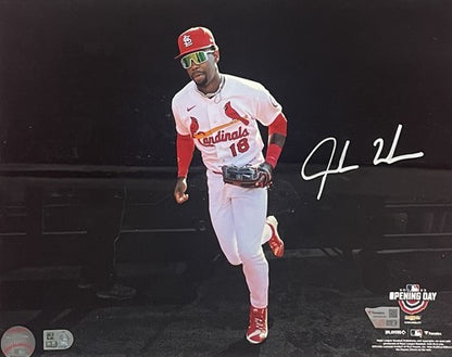 Jordan Walker Signed 11x14  Photo Framed Cardinals Rookie Auto Fanatics MLB COA