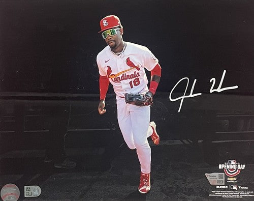 Jordan Walker Signed 11x14  Photo Framed Cardinals Rookie Auto Fanatics MLB COA