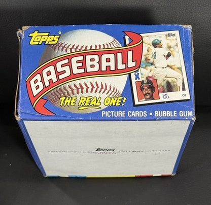 1984 Topps Baseball Wax Box FASC From a Sealed Case Don Mattingly Rc