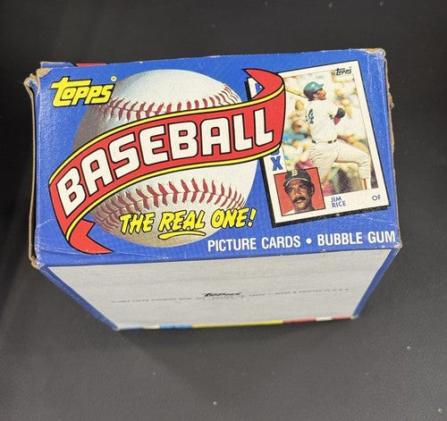 1984 Topps Baseball Wax Box FASC From a Sealed Case Don Mattingly Rc