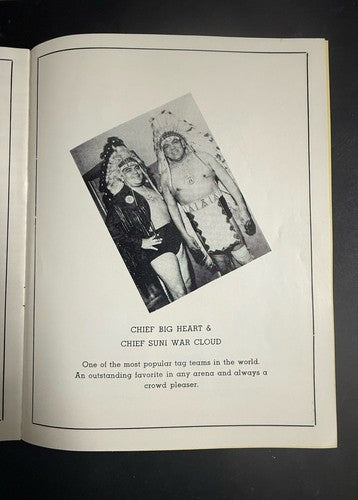 1960 Wrestling Program Island Garden NY Gala 2nd Anniv Killer Kowalsky Rocco