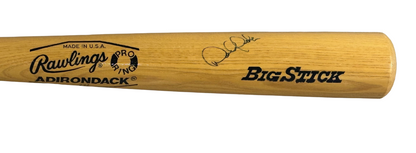 Derek Jeter Yankees Signed Adirondack  Bat 1994 Pre Rookie Auto & Ticket Jsa Coa