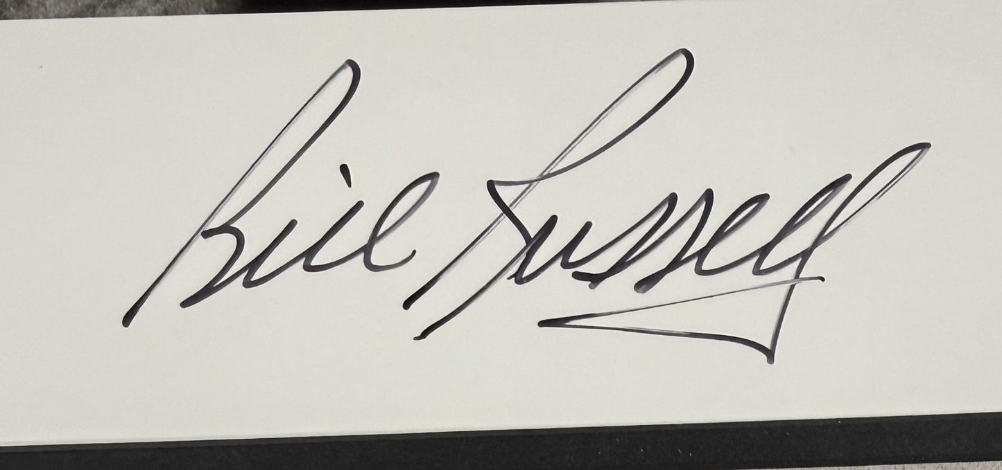 Bill Russell Signed Kalinsky original Photo Framed /150 Celtics HOF Auto Steiner