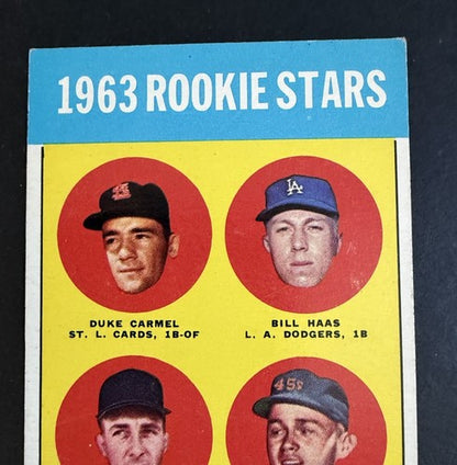 1963 Topps Set-Break #544 Rusty Staub EX-EXMINT  Centered High #
