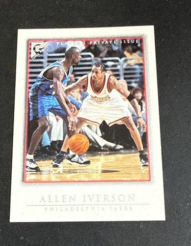 Allen Iverson 2000 Topps Gallery Players Private Issue #60 Le /250 Mint 76er’s